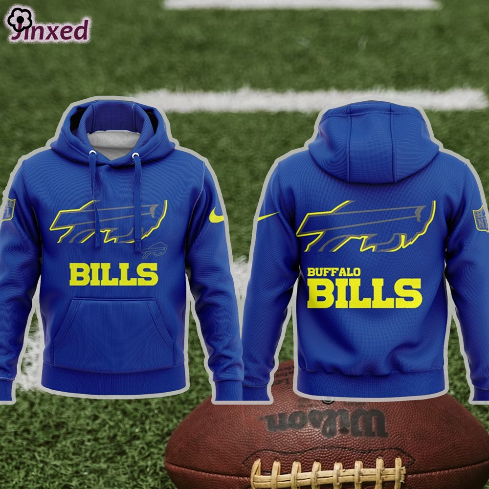 Nfl Buffalo Bills Josh Allen 3d Unisex Hoodie Swetshirt Blue 